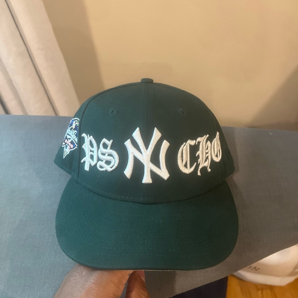 Green/Pink New York Yankees “Psycho” Fitted